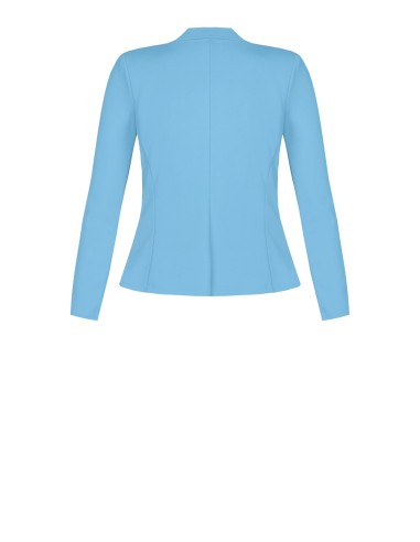 Rinascimento Curvy 1-Button Gold Blazer Jacket