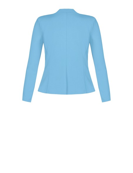 Rinascimento Curvy 1-Button Gold Blazer Jacket