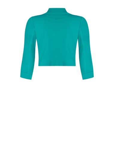 Curvy bolero schouderbedekking open in scuba-crêpe van Rinascimento Curvy