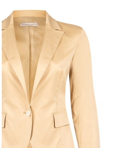 Veste blazer cintrée en tissu bi-extensible Rinascimento Curvy