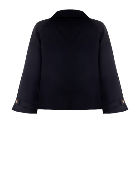 Manteau court et ample de style trench Rinascimento Curvy
