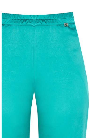 Pantalon cintré en satin sur le devant et en viscose sur le dos Rinascimento