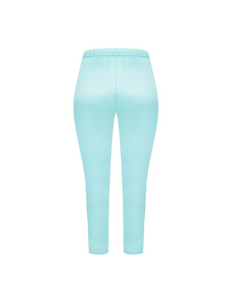 Pantalon skinny en satin avec élastique au dos Rinascimento Curvy