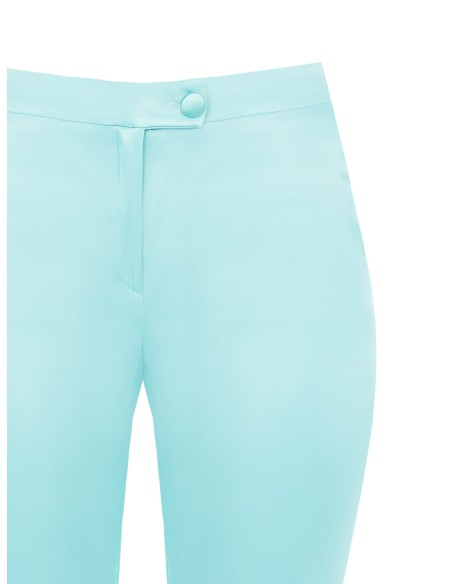 Pantalon skinny en satin avec élastique au dos Rinascimento Curvy