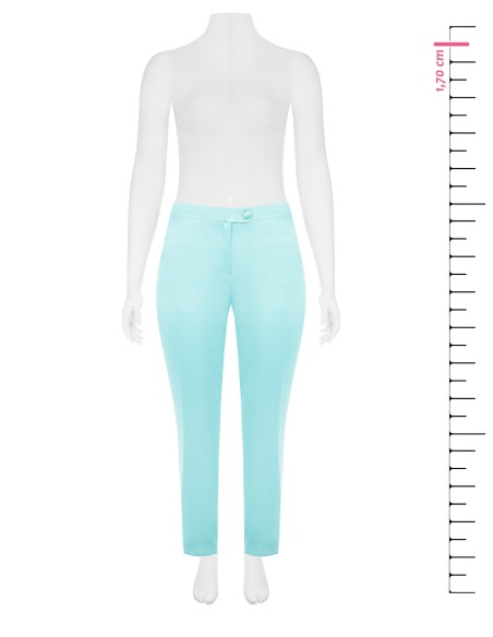 Skinnybroek van satijn met elastiek aan de achterkant Rinascimento Curvy
