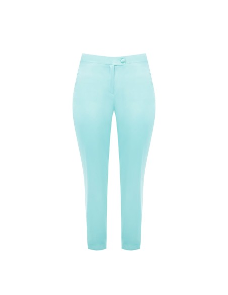 Pantalon skinny en satin avec élastique au dos Rinascimento Curvy