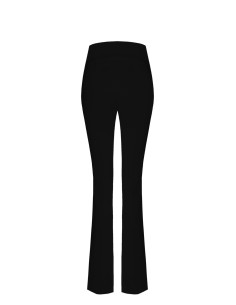 Pantalon évasé en tissu technique avec ceinture haute Rinascimento 2