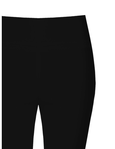 Pantalon évasé en tissu technique avec ceinture haute Rinascimento