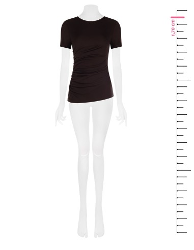Blouse Scatoletta extensible avec drapé latéral Rinascimento