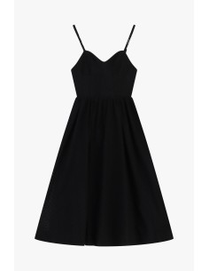 Robe midi à fines bretelles et coupe évasée Dixie 2