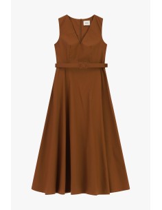 Robe midi évasée avec ceinture Dixie 2