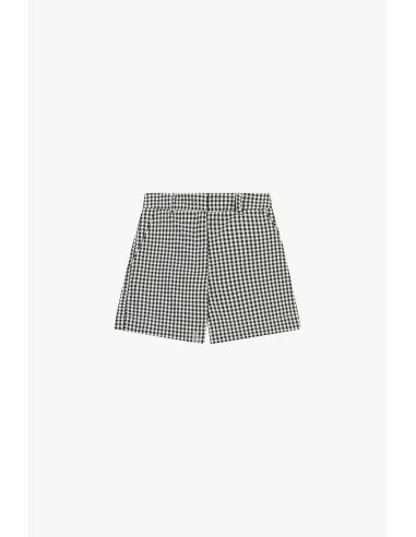 Short à carreaux Coupe régulière Taille moyenne Dixie