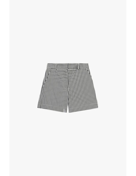 Short à carreaux Coupe régulière Taille moyenne Dixie