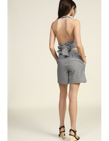 Short à carreaux Coupe régulière Taille moyenne Dixie