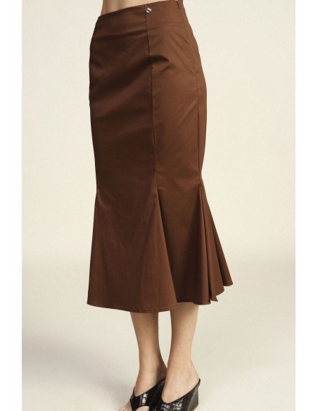 Dixie - Jupe longue évasée taille haute