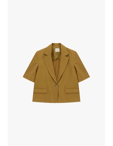 Blazer court à manches courtes avec poches Dixie