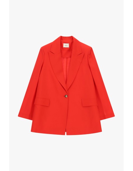 Blazer droit à poches frontales Dixie