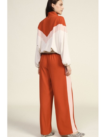 Pantalon Dixie High Waist Colour Block Palace