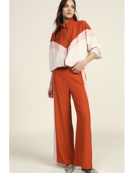 Pantalon Dixie High Waist Colour Block Palace