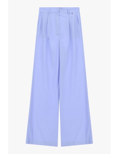 Pantalon taille haute à jambes larges et fléchettes Dixie