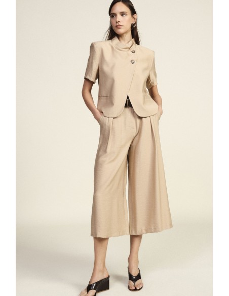 Pantalon court Palace avec pinces et poches Dixie