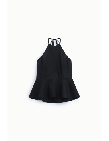 Dixie American Neckline Flared Top