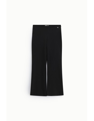 Pantalon évasé taille haute à coupe regular Dixie