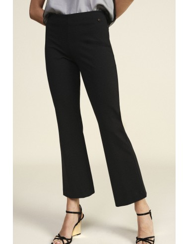 Pantalon évasé taille haute à coupe regular Dixie