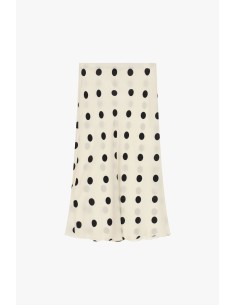 Jupe midi à pois évasée Dixie 2