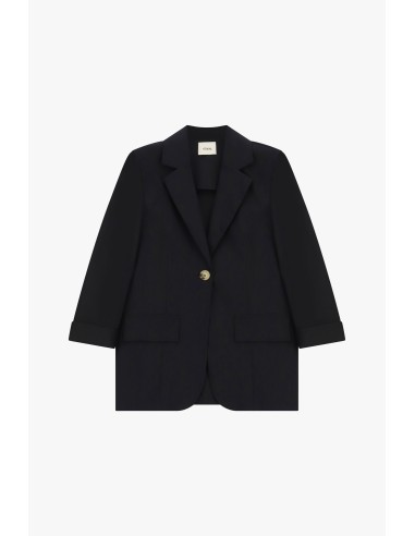 Blazer droit à poches à rabat Dixie