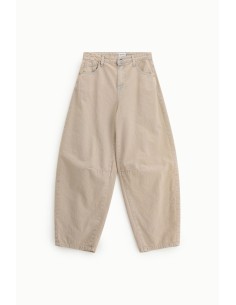 Palazzo-broek met hoge taille en wijde pijpen alsjeblieft 2