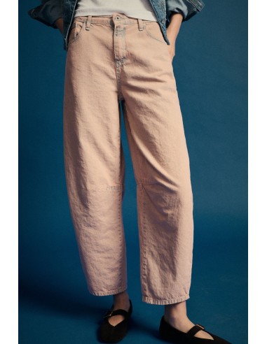 Palazzo-broek met hoge taille en wijde pijpen alsjeblieft