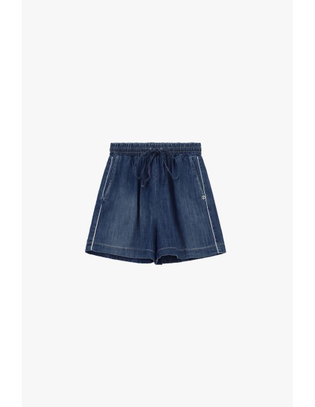 Short regular fit avec élastique et cordon de serrage Please
