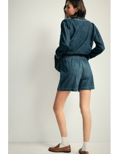 Regular-fit shorts met elastiek en trekkoord Please