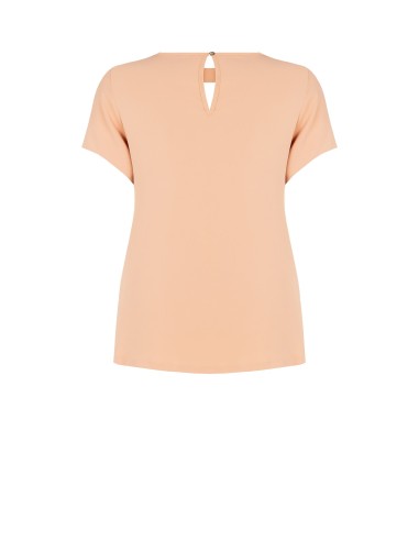 Blouse fluide grande taille en satin mat avec découpes Rinascimento Curvy
