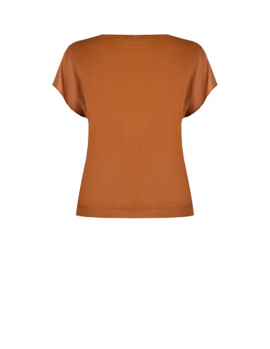 T-shirt ample en mélange de viscose à l’effet légèrement froissé Rinascimento Curvy