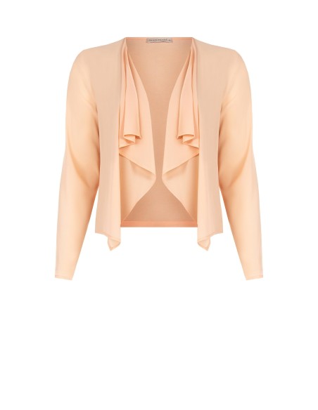 Open Curvy-bolero van georgette van Rinascimento Curvy
