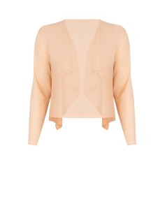 Boléro ouvert grande taille en georgette Rinascimento Curvy 2