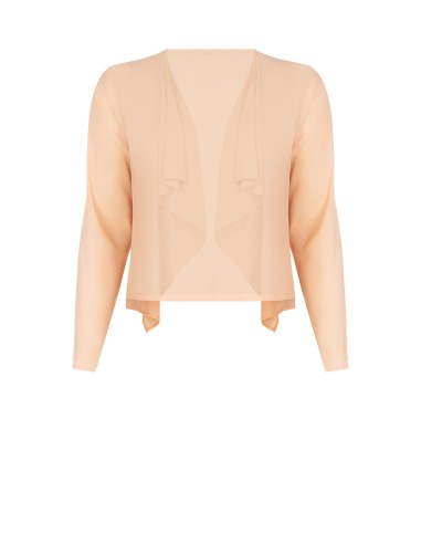 Boléro ouvert grande taille en georgette Rinascimento Curvy
