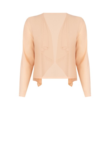 Boléro ouvert grande taille en georgette Rinascimento Curvy