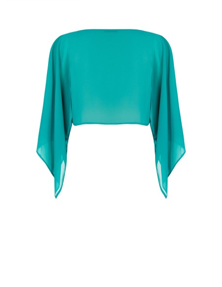 Étole cache-épaules grande taille en georgette Rinascimento Curvy