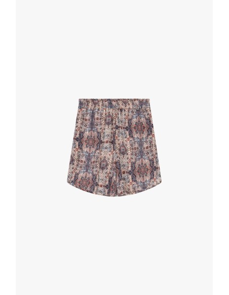 Short regular fit à motif paisley avec élastique Dixie