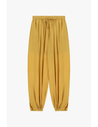 Pantalon à taille et chevilles élastiquées, coupe ample Dixie