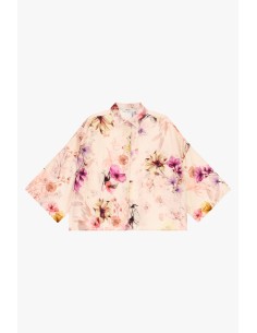 Blouse ample à manches trois quarts et imprimé floral Dixie 2