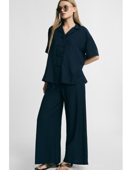 Pantalon ample taille haute Please