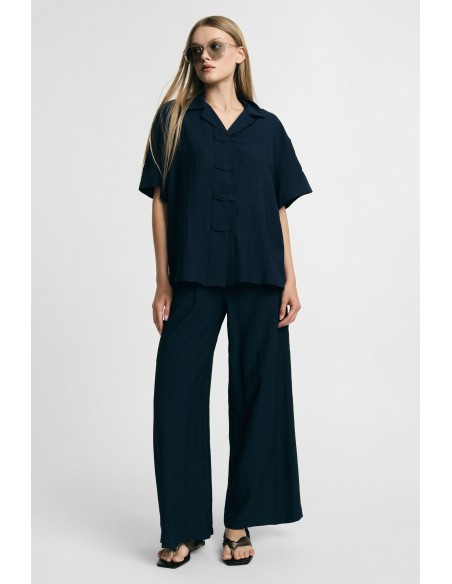 Pantalon ample taille haute Please