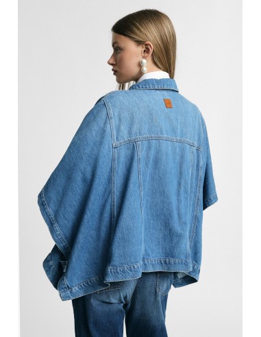 Veste en denim oversize à manches larges S’il vous plaît