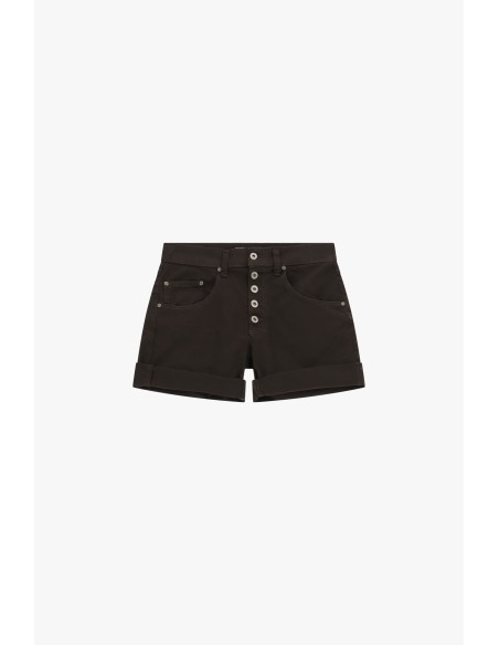 Short regular fit avec revers et boutons Please