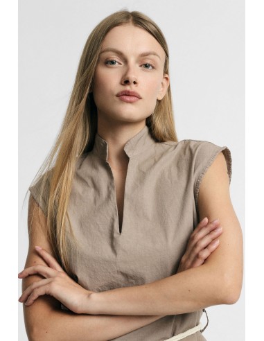 Blouse sans manches avec ceinture à nouer, s’il vous plaît