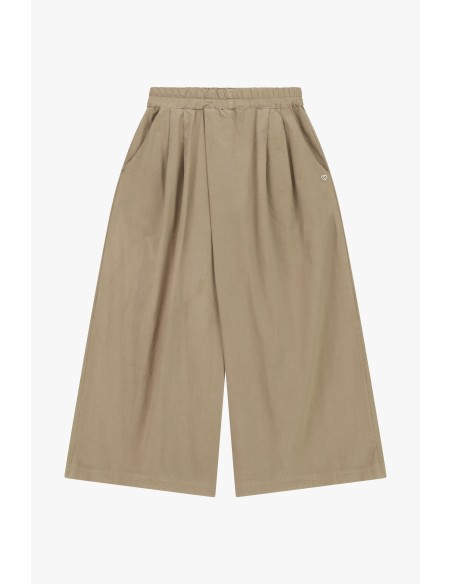 Pantalon palazzo à taille élastique et poches latérales, s’il vous plaît